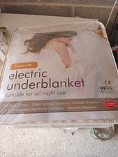 Electric blanket new for sale  WAKEFIELD