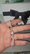 Pandora silver sparkling for sale  HARROW