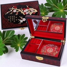 Lacquered jewellery box for sale  WARRINGTON