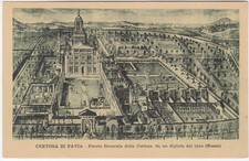 Certosa pavia pianta usato  Italia