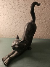 Suporte para iPad Stretching Black Cat, resina 11,5" de altura-excelente, usado comprar usado  Enviando para Brazil