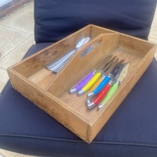 Vintage wooden cutlery for sale  WHITSTABLE