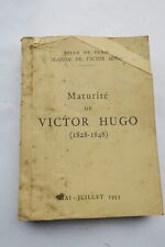 Victor Hugo Maturité Of (1828-1848) comprar usado  Enviando para Brazil