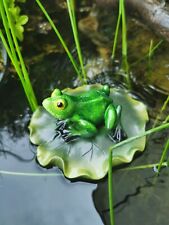 Frosch seerosenblatt teich gebraucht kaufen  Blieskastel