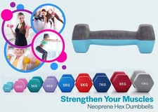 Neoprene hand dumbbells for sale  BIRMINGHAM