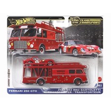 Hot Wheels Team Transport Mix H 2025 Ferrari 250 GTO i Fiat 642 RN2 Bartoletti na sprzedaż  Wysyłka do Poland
