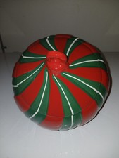 Ornamento de casa real frasco de biscoito de Natal cerâmica fogo barro assento lateral comprar usado  Enviando para Brazil