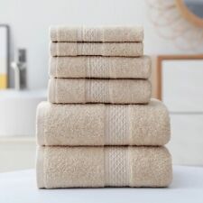 3 peças luxuoso conjunto de toalhas de mão de algodão ultra macio altamente absorvente, usado comprar usado  Enviando para Brazil