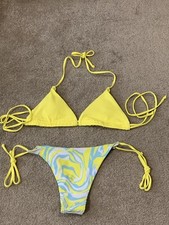 Yellow string bikini for sale  Pikeville