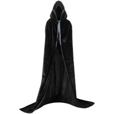 Long velvet hooded for sale  WORCESTER