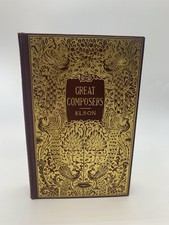 Great Composers and Their Work Louis C. Elson Antique Book L.C. Page & Co. 1898 comprar usado  Enviando para Brazil