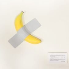 Banana maurizio cattelan. usato  Roma