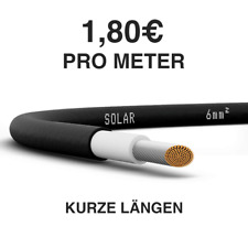 Solarkabel solarleitung 6mm gebraucht kaufen  Karlsruhe