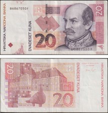 Croazia kuna 7 usato  Polcenigo