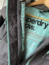Superdry skijacke snowboardjac gebraucht kaufen  Hermsdorf