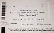 Come away theater for sale  Worcester