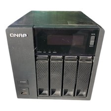 QNAP TS-419P II NAS 4 baías armazenamento em rede eSATA USB RAID rede Gigabit rápida comprar usado  Enviando para Brazil