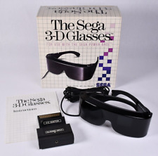 Gafas 3D 3D Sega Master System CIB completas con caja, ¡instrucciones! ¡Probado! segunda mano  Embacar hacia Mexico