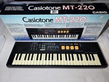 Teclado Casio Casiotone MT-220 piano electrónico sintetizador probado funcionando segunda mano  Embacar hacia Mexico