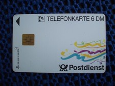 Telefonkarte postdienst post gebraucht kaufen  Lülsfeld