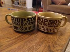 set soup mugs 2 for sale  Van Buren