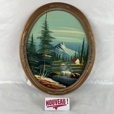 Tableau ovale peinture d'occasion  Haguenau