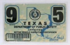 Adesivo vintage de placa de matrícula 2005 Texas DOT registro de estacionamento de veículo comprar usado  Enviando para Brazil
