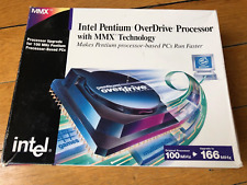 Intel Pentium 166 MMX Overdrive CPU socket 5 socket 7 computer ABPODPMT66X166 comprar usado  Enviando para Brazil