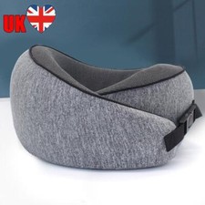 Travesseiro ergonômico de espuma com memória em forma de U para apoio de pescoço de viagem (bastão cinza) comprar usado  Enviando para Brazil