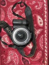 Câmera DSLR Sony Alpha A100 10.2MP com lente 18-70mm bateria morta não testada comprar usado  Enviando para Brazil