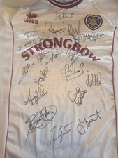 Signed heart midlothian for sale  KIRKWALL