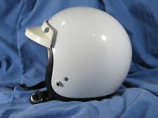 Casco de motocicleta Bell R-T vintage 1-78 blanco 6 3/4-54 cm EE. UU. segunda mano  Embacar hacia Argentina