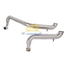 Usado, Tubo de escape sistema completo preto tubo cabeçalho para Yamaha Virago 535 XV535 1987-2004 comprar usado  Enviando para Brazil