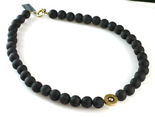 Lavasteinkette collier vergold gebraucht kaufen  Altena