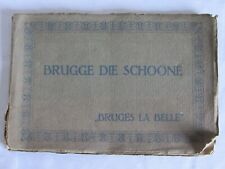 09H26 Folheto Antigo Caderno Fotos 1910 Bruges La Belle Brugge Die Geta, usado comprar usado  Enviando para Brazil
