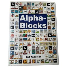 VINTAGE Alpha-Blocks by Kat Anderson 1993 1st Printing Kids Book ABC's - Signed segunda mano  Embacar hacia Mexico