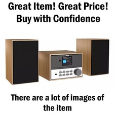 Novo, Bush DC850B DAB+ /FM Bluetooth USB CD CD-R/RW MP3 Relógio Micro Sistema Hi-Fi comprar usado  Enviando para Brazil