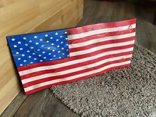 Rustikale usa holzflagge gebraucht kaufen  Michelau