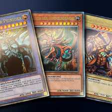 Yugioh götterkarten slifer gebraucht kaufen  Würzburg