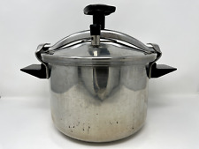 Panela de pressão vintage SEB aço inoxidável 8 quartos fabricada na França comprar usado  Enviando para Brazil