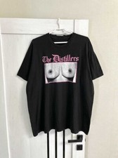 Usado, Camiseta Vintage The Distillers Boobs Tits Punk Rock Band BT896 comprar usado  Enviando para Brazil