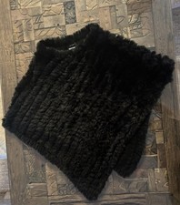 Poncho damen kunstfell gebraucht kaufen  Saarbrücken