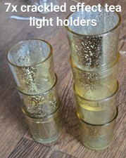 Crackled glass tea for sale  ROWLEY REGIS