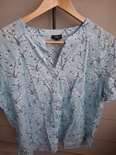 Damenbluse hellblau marke gebraucht kaufen  Gera