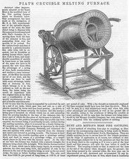 Piat crucible melting for sale  GLASGOW