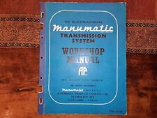 Manumatic selective automatic for sale  NOTTINGHAM