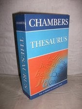 Chambers thesaurus used for sale  UK