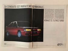 Publicite 1992 renault d'occasion  La Séguinière