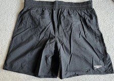 Speedo shorts black for sale  BATLEY
