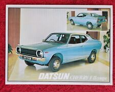 Datsun cherry coupe for sale Datsun cherry coupe for sale  KILMARNOCK